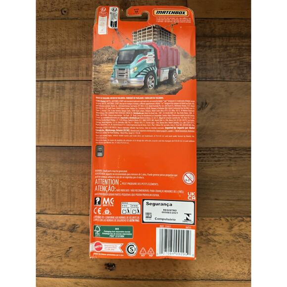 Matchbox MBX Construction III 5-Pack Die-Cast Vehicles Toy Cars Mattel Sealed - Picture 2 of 3
